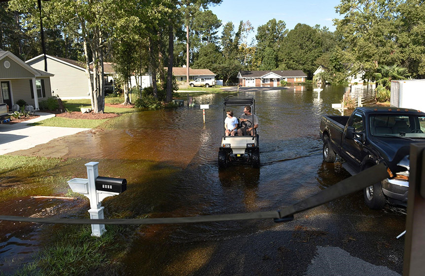 Areas Prone to Flooding or Water Damage